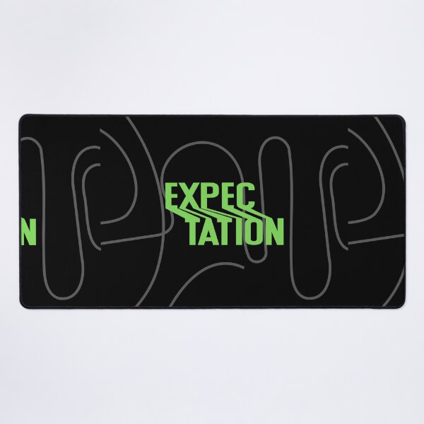 Item preview, Expectation – Bold Green Typography Concept Design designed and sold by teevraa.