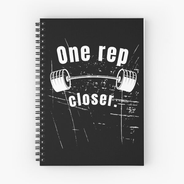 Item preview, One rep closer. Gym Fitness Motivation Quote designed and sold by TeeArtWorld.