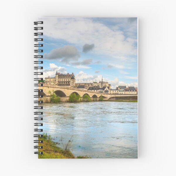 Item preview, Amboise village, bridge and castle. Loire Valley, France designed and sold by Stefano Orazzini.