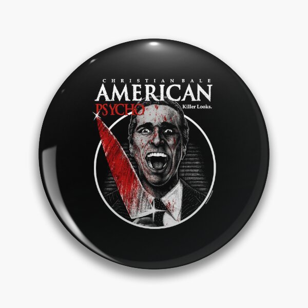 Item preview, American Psycho Knife Horror Portrait designed and sold by Adenahilton.
