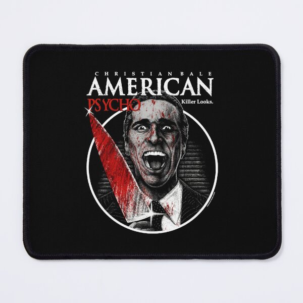 Item preview, American Psycho Knife Horror Portrait designed and sold by Adenahilton.