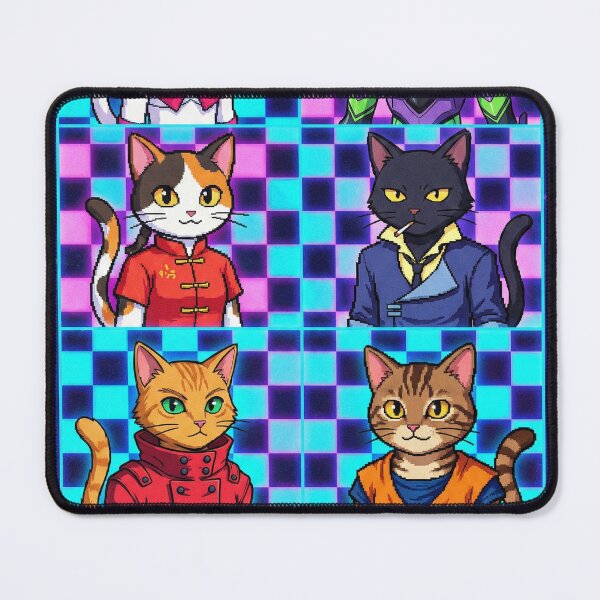 Item preview, 90s Anime Cats designed and sold by Midnight Replay.
