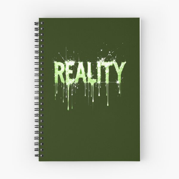 Item preview, Reality Neon Slime Typography Art designed and sold by VikArtStudio.