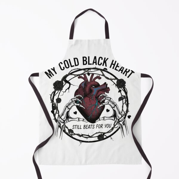 Item preview, Goth Aesthetic Skeleton Heart - Cold Black Heart Valentine designed and sold by Wear Sculpt.