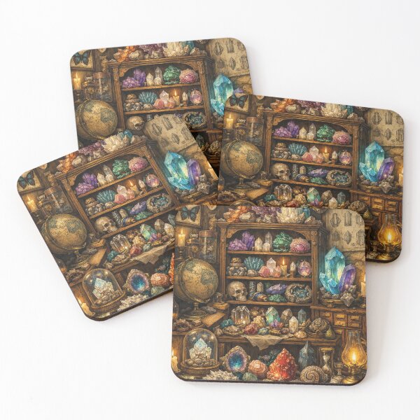 Item preview, Magic Crystal Chamber: Mysterious Gemstones and Curiosities designed and sold by Mauswohn.