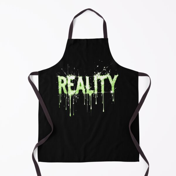 Item preview, Reality Neon Slime Typography Art designed and sold by VikArtStudio.