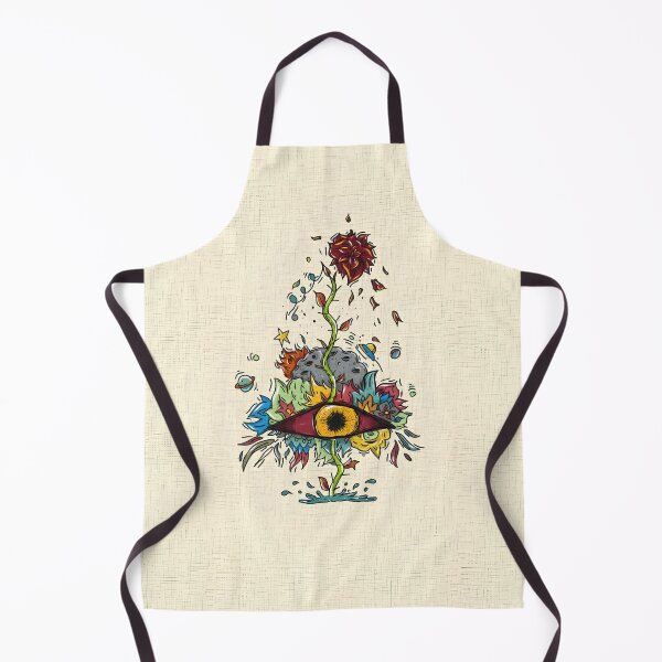 Item preview, Let It Grow – Surreal Eye Flower Art with Nature and Cosmic Elements designed and sold by MindsetPlates.