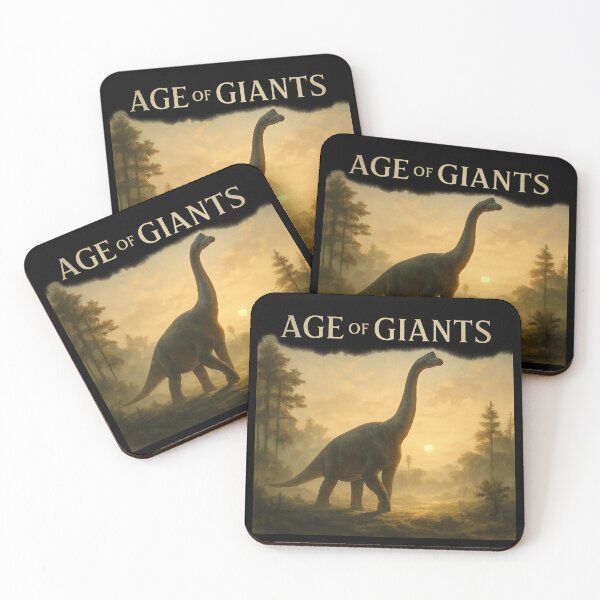 Item preview, Age of Giants - Majestic Brachiosaurus Poster designed and sold by MKreative Studio.