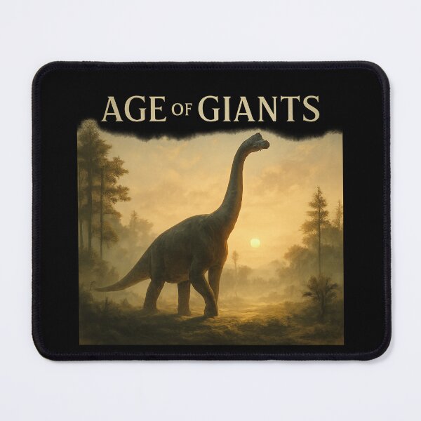 Item preview, Age of Giants - Majestic Brachiosaurus Poster designed and sold by MKreative Studio.
