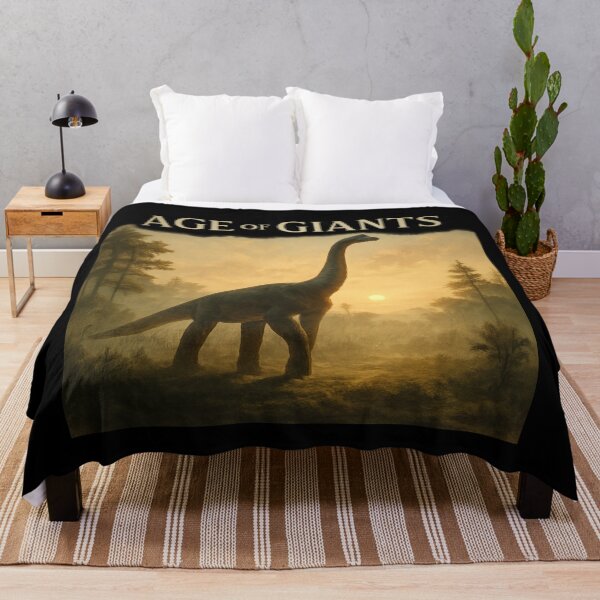 Item preview, Age of Giants - Majestic Brachiosaurus Poster designed and sold by MKreative Studio.
