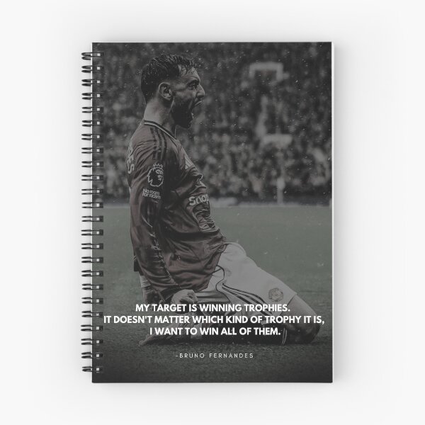 Item preview, Bruno Fernandes Motivational Quote Portrait designed and sold by SuccessInsanity.