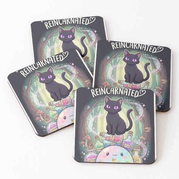 Item preview, Witch Cat Familiar designed and sold by Midnight Replay.