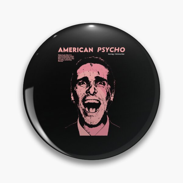 Item preview, American Psycho Minimal Face Poster Style designed and sold by Adenahilton.