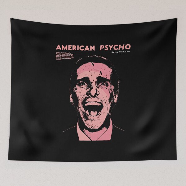 Item preview, American Psycho Minimal Face Poster Style designed and sold by Adenahilton.
