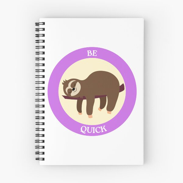 Item preview, Be Quick Sloth - Sleeping Sloth in Circle Meme Art designed and sold by Love3Happy.