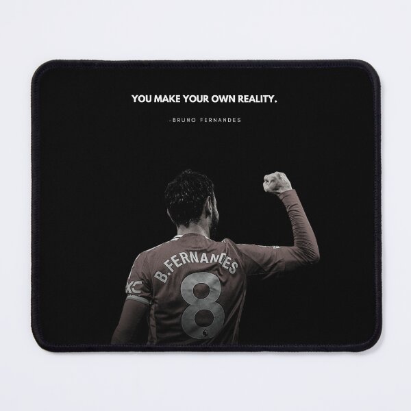 Item preview, Bruno Fernandes Motivational Quote Portrait designed and sold by SuccessInsanity.