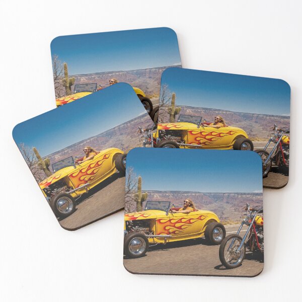 Item preview, HOT RODS ON OLD USA ROADS designed and sold by VERYOLDROAD BY AXTON BROWNING .
