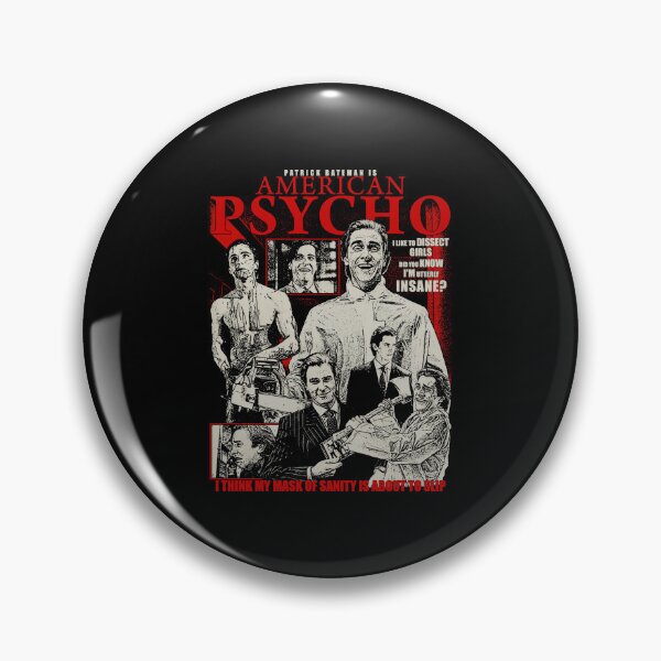 Item preview, American Psycho Patrick Bateman Cult Classic Portrait designed and sold by Adenahilton.