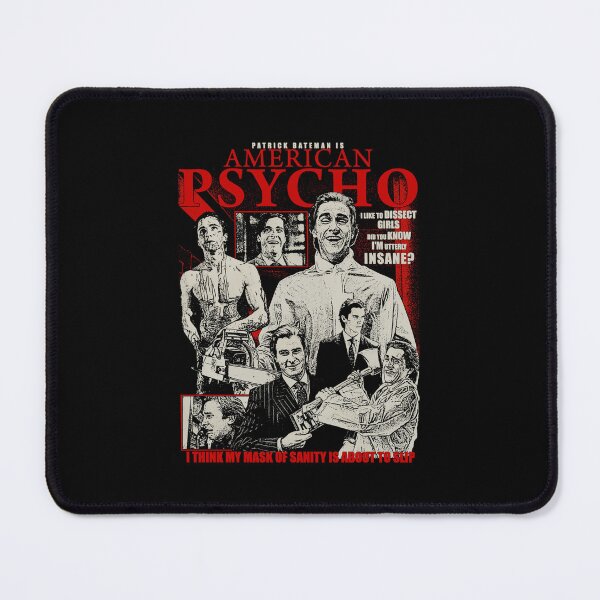 Item preview, American Psycho Patrick Bateman Cult Classic Portrait designed and sold by Adenahilton.