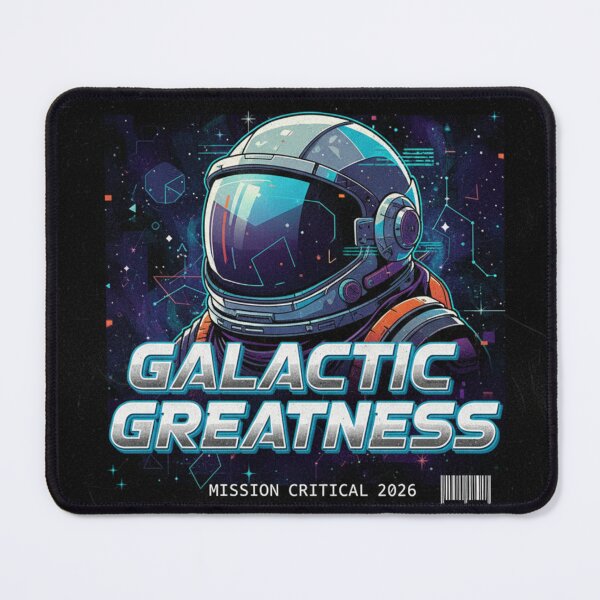 Item preview, Galactic Greatness - Retro Astronaut Space Explorer designed and sold by ZMG STUDIO.