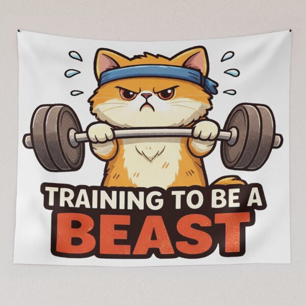 Item preview, Training to Be a Beast designed and sold by DinsignStudio.