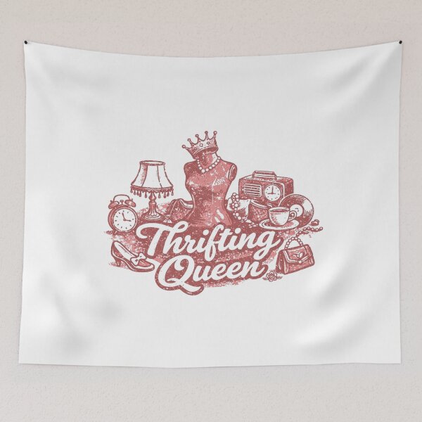 Item preview, Thrifting Queen designed and sold by SterlingSaddle.