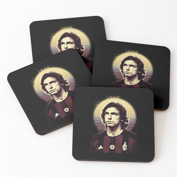 Item preview, Andrea Pirlo Retro Football Portrait designed and sold by Josphinerron.