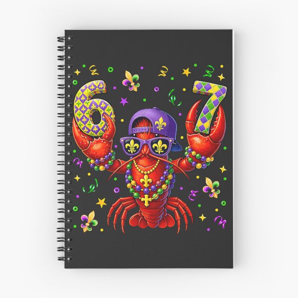 Item preview, 67 Crawfish 6 7 Mardi Gras Meme Kids Girls Women Teacher  designed and sold by ArleneRowe.