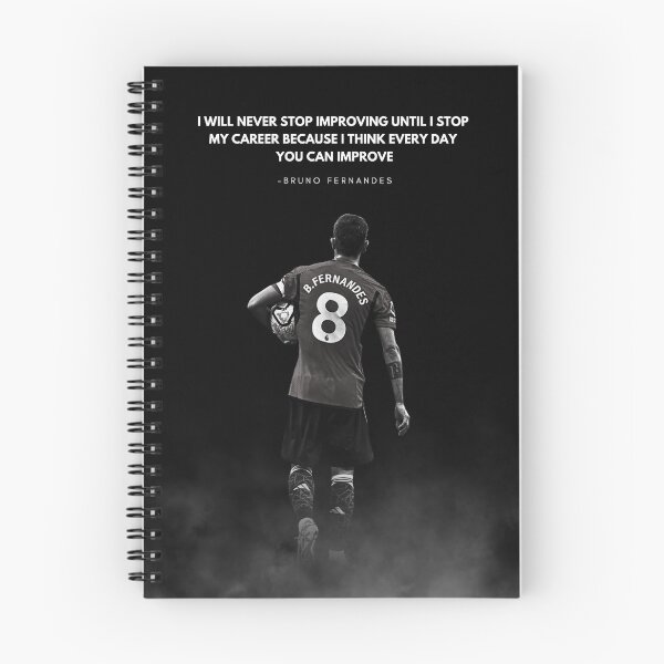 Item preview, Bruno Fernandes Motivational Quote Portrait designed and sold by SuccessInsanity.