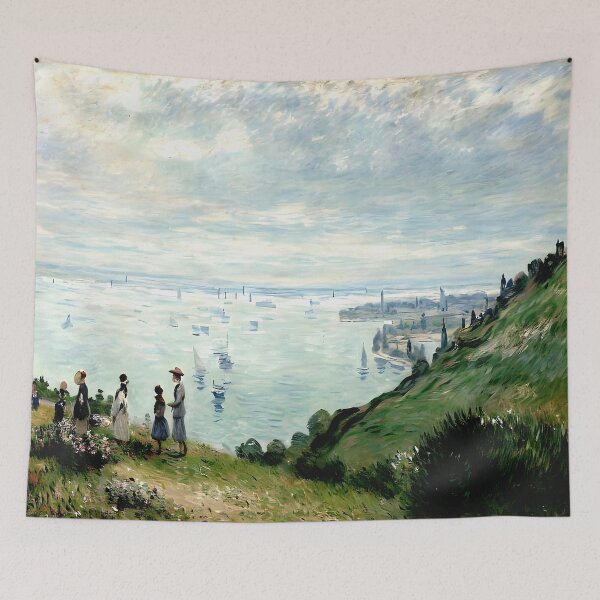 Item preview, Cliffs at Pourville - Sunlit Majesty  designed and sold by artdesignsnow.