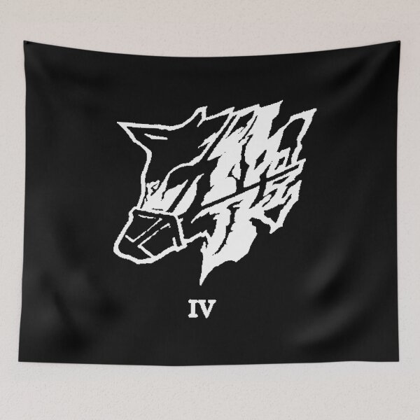 Item preview, Armored Core Rusty Wolf Emblem designed and sold by Shariceuttrell.