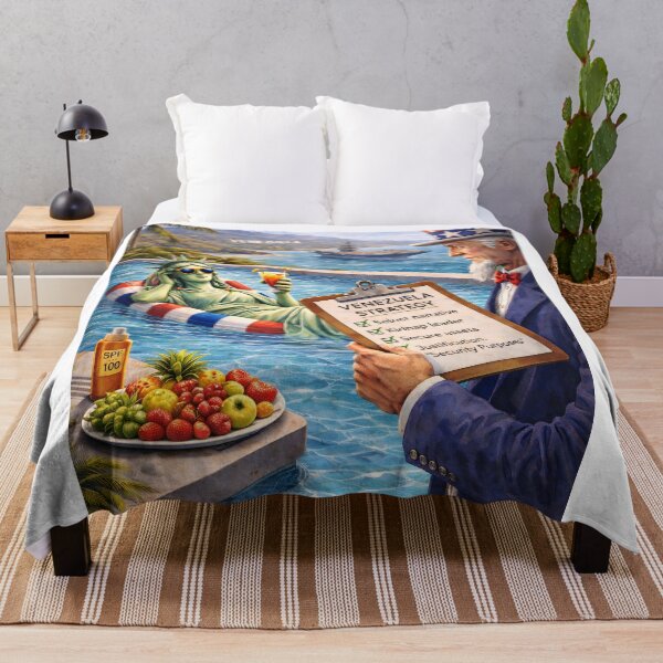 Item preview, Venezuela Strategy – A Political Satire Illustration designed and sold by Sacredvision.