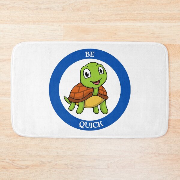 Item preview, Be Quick Turtle - Cheerful Green Turtle Circle Design designed and sold by Love3Happy.