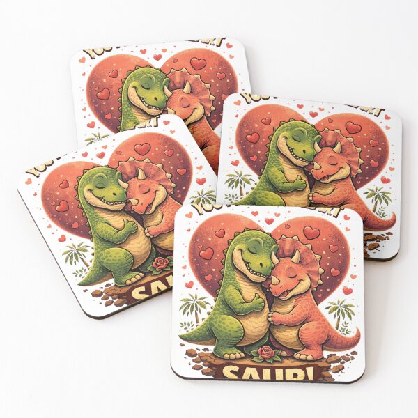Item preview, You Make My Heart Saur | Cute Dinosaur Valentine’s Day Design designed and sold by Wear Sculpt.