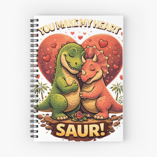 Item preview, You Make My Heart Saur | Cute Dinosaur Valentine’s Day Design designed and sold by Wear Sculpt.