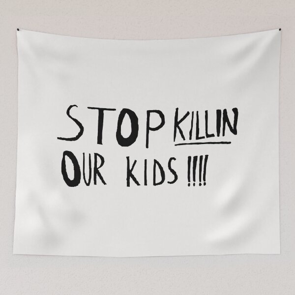Item preview, Stop Killing Our Kids;  designed and sold by StickerApe.