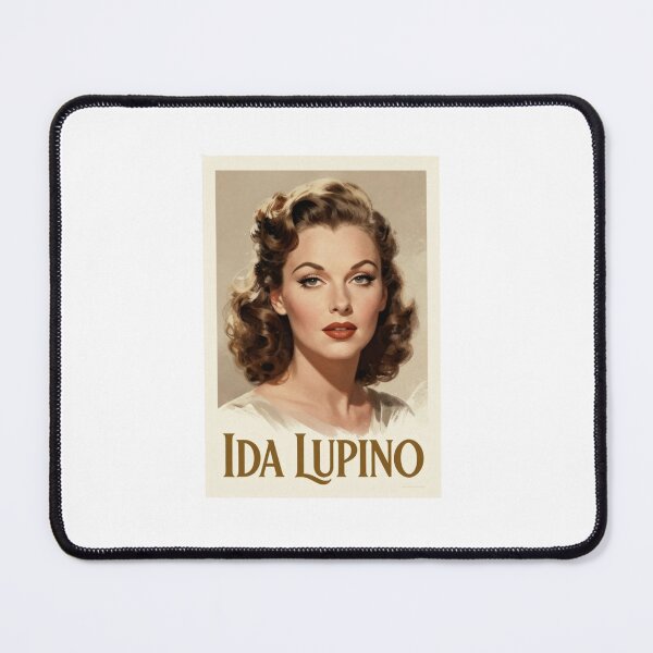 Item preview, Ida Lupino Portrait Tee | Classic Film Noir Art designed and sold by Mukesh Saxena.