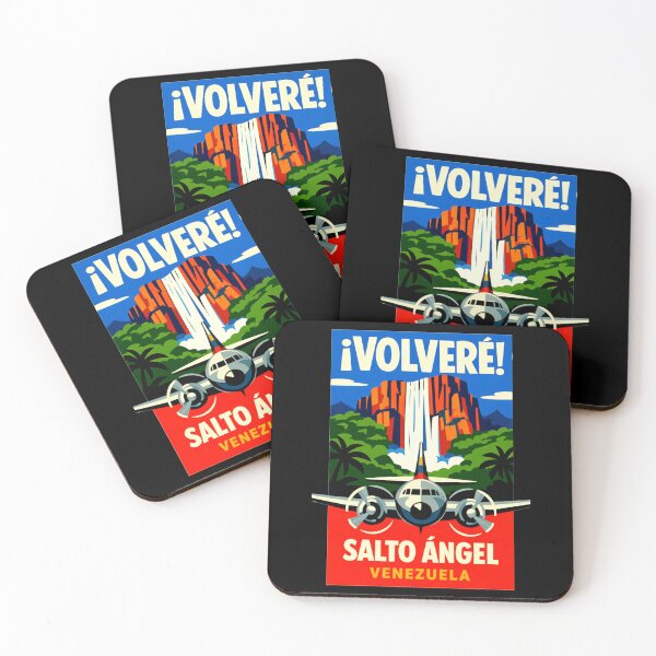 Item preview, Destination: VENEZUELA. The Retro Poster Every Exile Needs designed and sold by GuacamayaFree7.