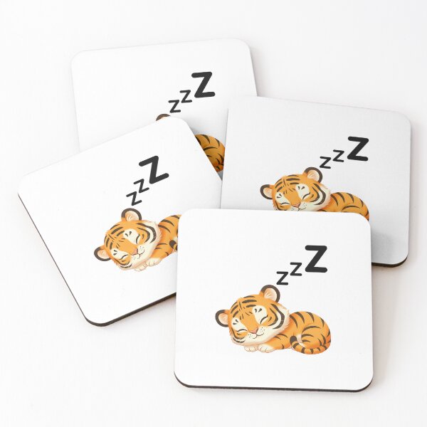 Item preview, Cute tiger sleeping designed and sold by MedMoodStudio.