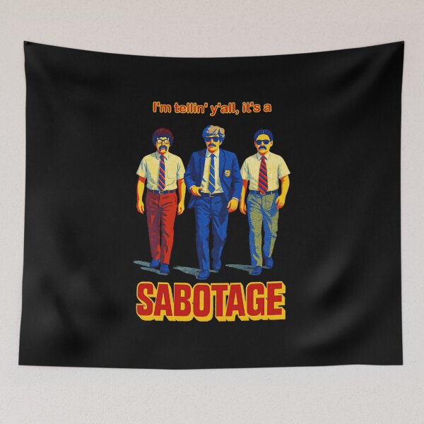 Item preview, Beastie Boys Sabotage Movie Poster Style designed and sold by Alfredierstreet.