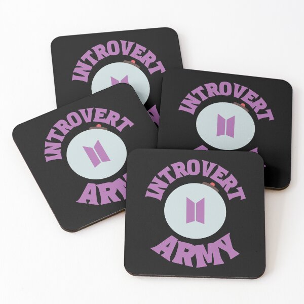 Item preview, introvert army BTS designed and sold by Morcawork.