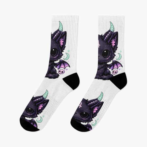 Item preview, Pastel Goth Demon Cat designed and sold by AntiFormApparel.