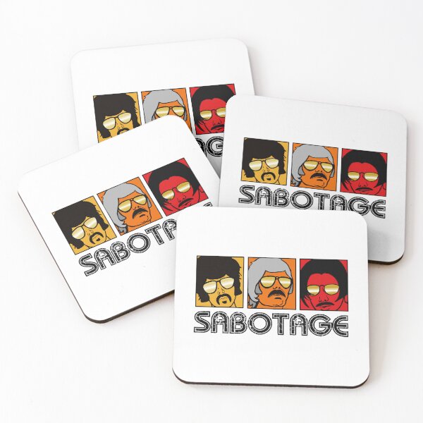 Item preview, Beastie Boys Sabotage Face Illustration designed and sold by Alfredierstreet.