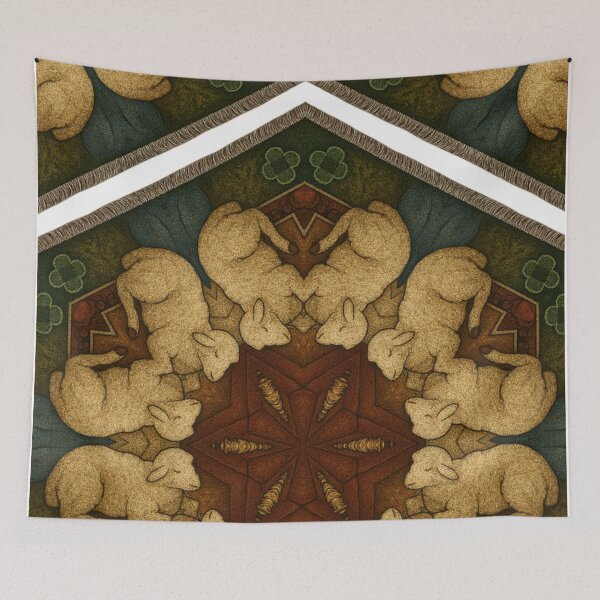 Item preview, Nativity Tapestry – “Jesus is the Reason for the Season” designed and sold by LuxuryApparels.