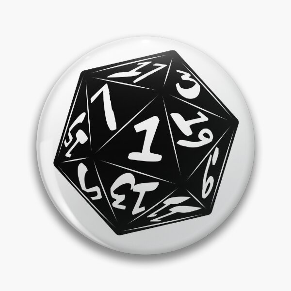 Artikelvorschau, D20-Würfel entworfen und verkauft von SideQuest - Scribbled Chaos!.