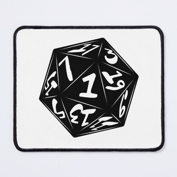 Item preview, D20 Dice designed and sold by SideQuest - Scribbled Chaos!.