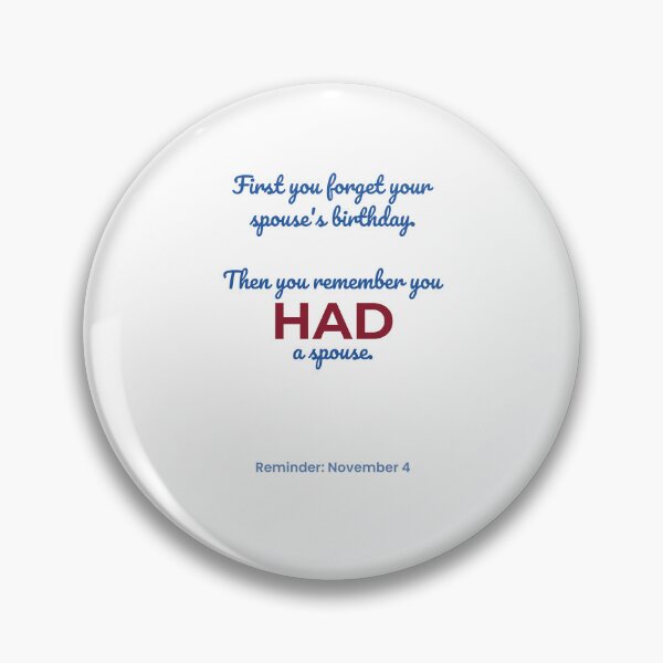 Item preview, Spouse Joke – November 4 designed and sold by ariksworld.