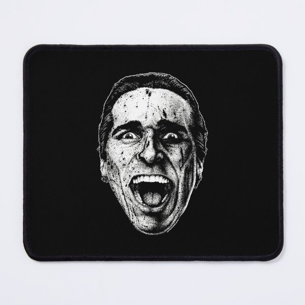 Item preview, American Psycho Screaming Face Sketch Style designed and sold by Adenahilton.