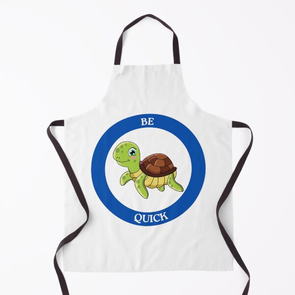 Item preview, Be Quick Turtle - Cute Green Turtle with Blue Eyes Circle Design designed and sold by Love3Happy.