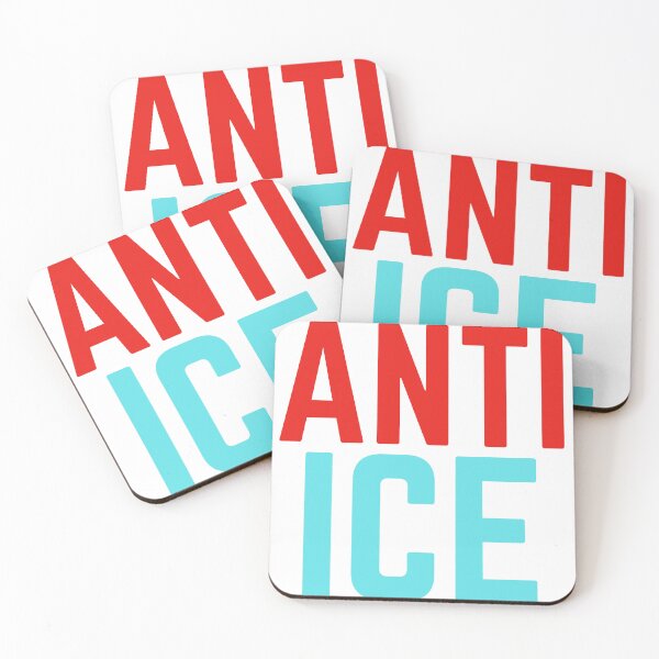 Item preview, Anti ICE Protest Text Immigrant Justice Activist Art designed and sold by AlienTechs.